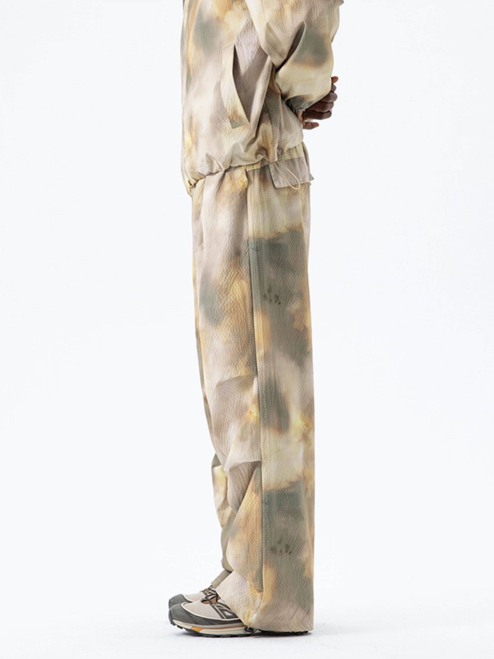 Crimp - Unisex Water-Repellent Tie-Dye Cargo Pants