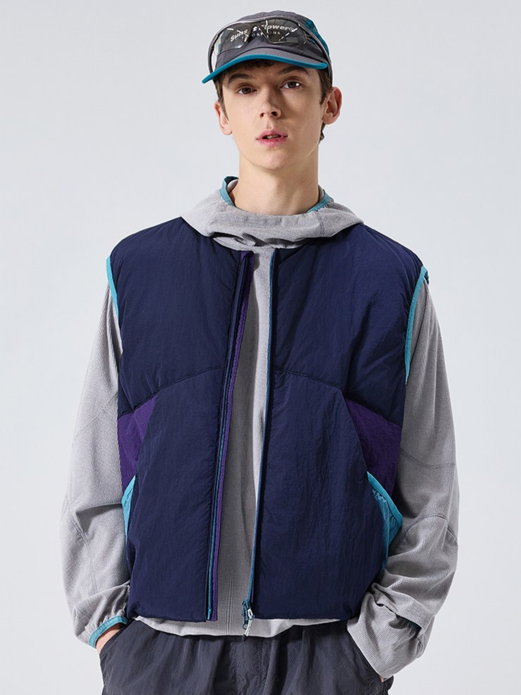 Moonblaze - Unisex Windproof Water-Repellent 90% White Duck Down Vest