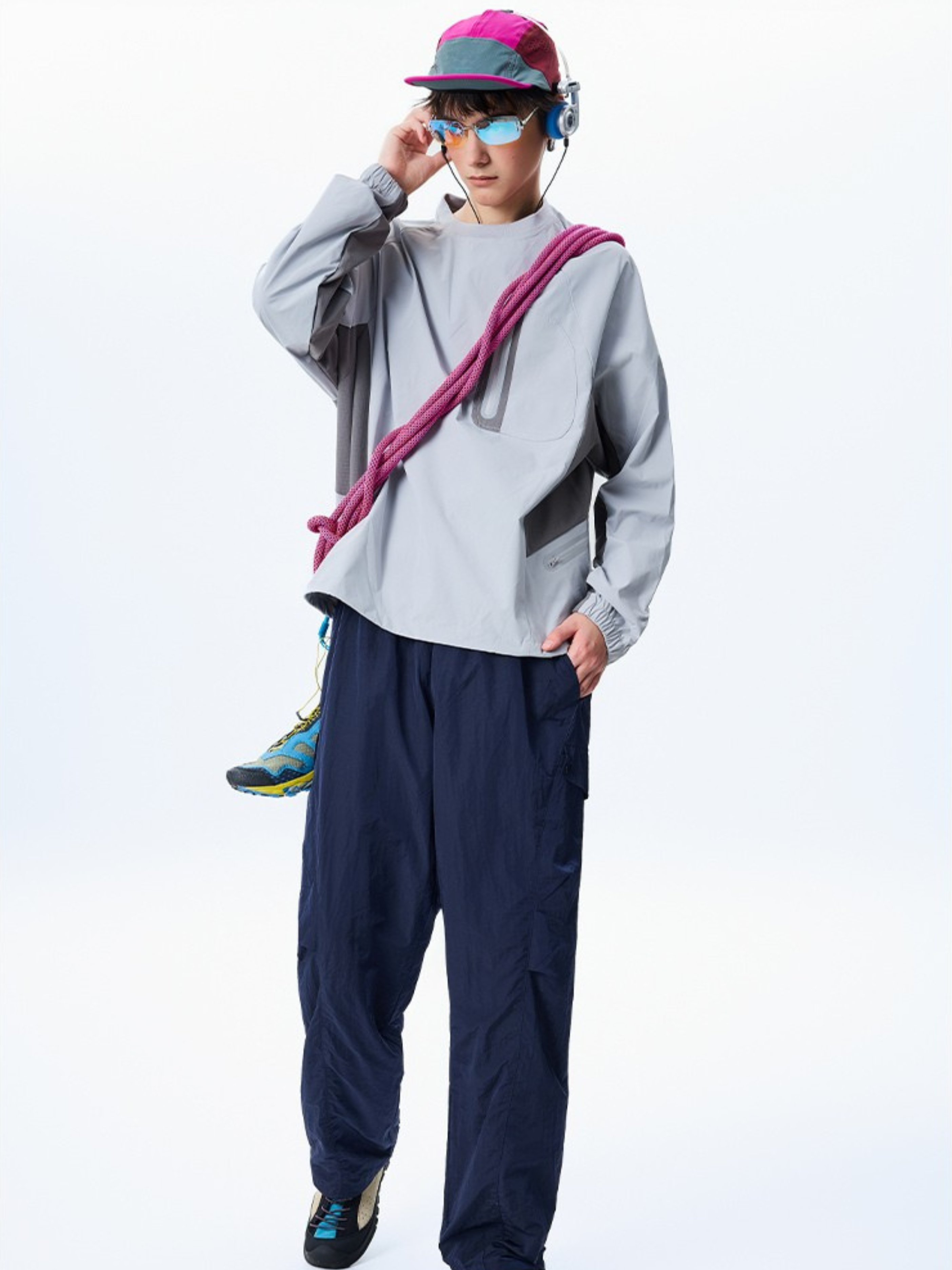 Mistral - Unisex Water-Repellent Reflective Zipper Long-Sleeve