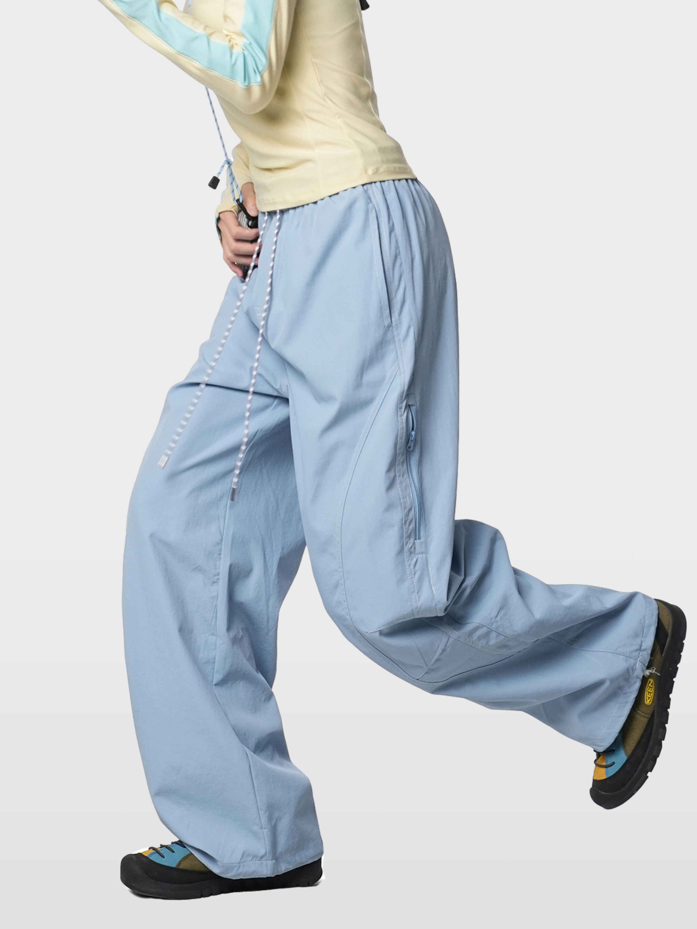 Stormpeak - Wide-Leg Casual Straight Pants