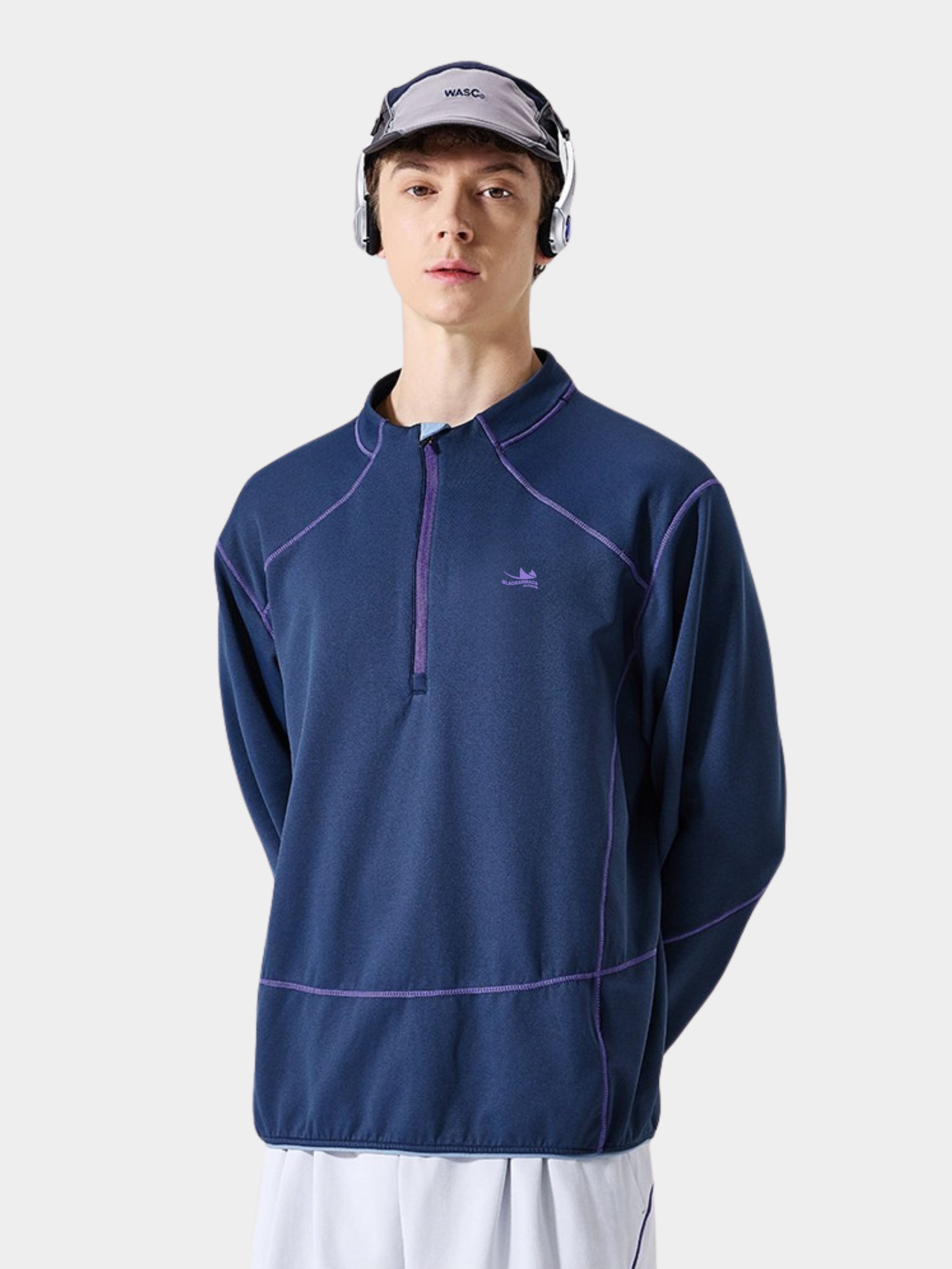 GorgePeak - Antistatic Moisture-Wicking Contrast Long Sleeve