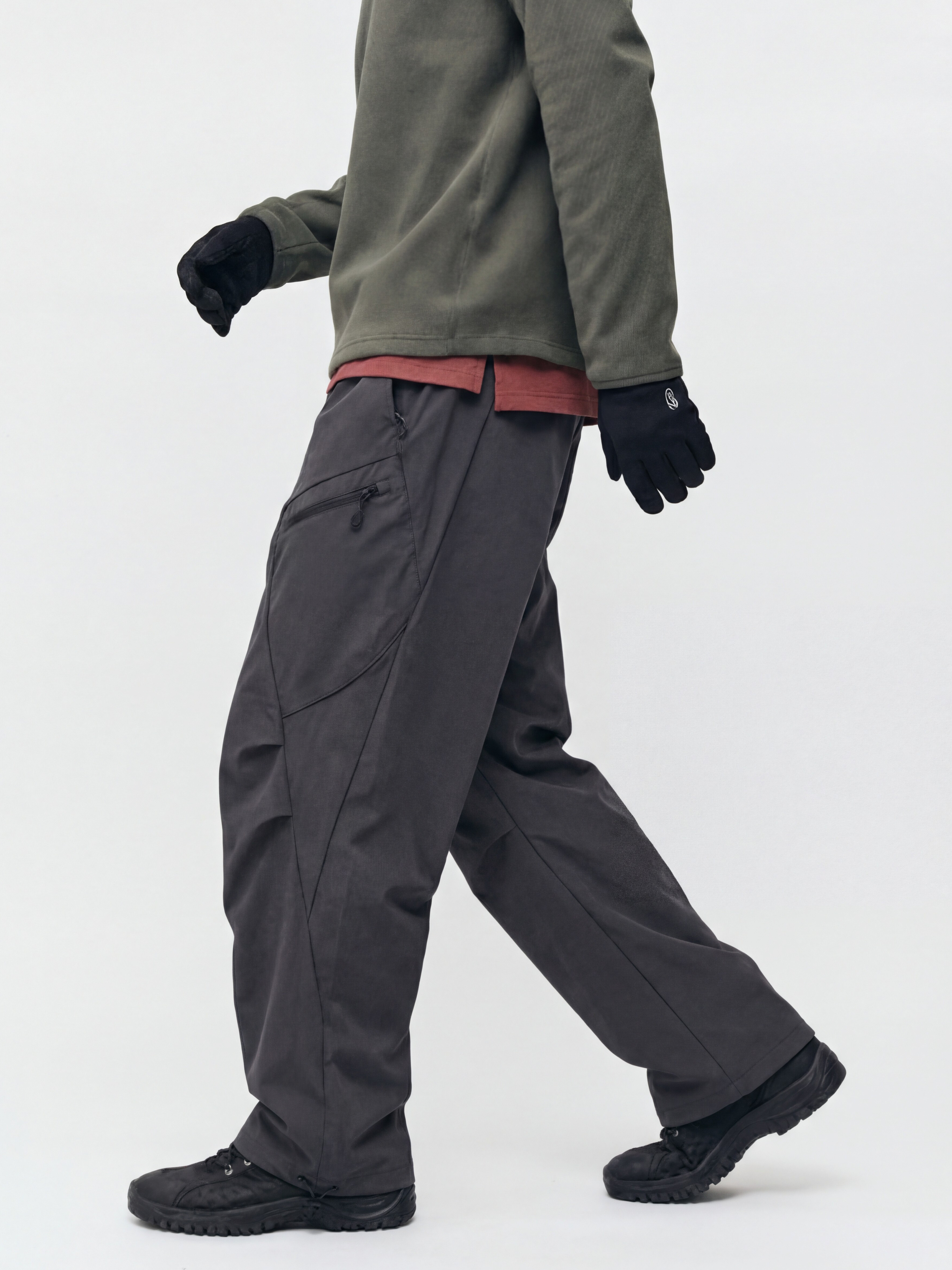 Emberfire - Unisex Water-Repellent Multi-Pocket Drawstring Utility Pants