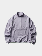 Snappy - Unisex Moisture-Wicking Quick-Dry Half-Zip Long Sleeve T-Shirt