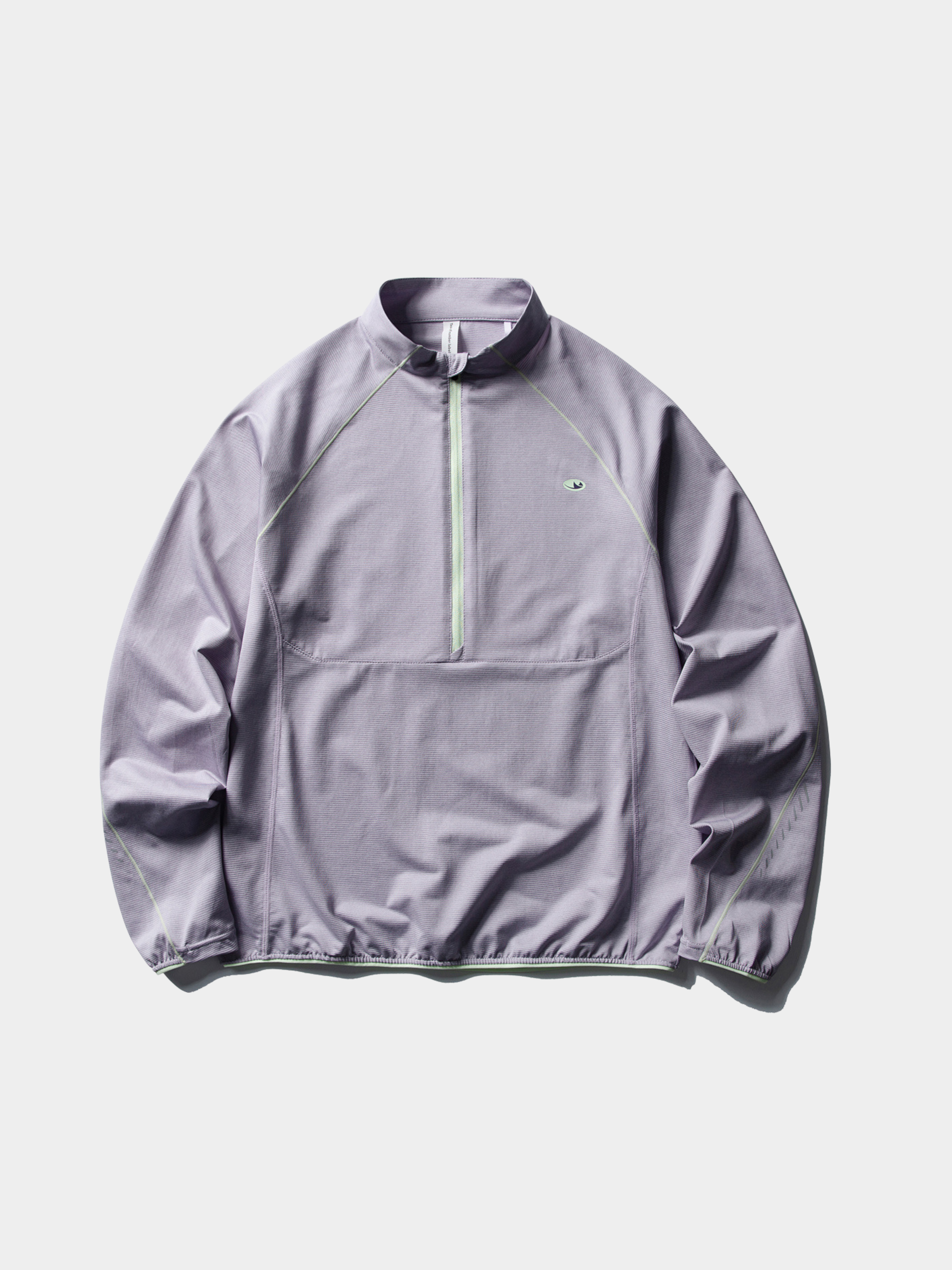 Snappy - Unisex Moisture-Wicking Quick-Dry Half-Zip Long Sleeve T-Shirt