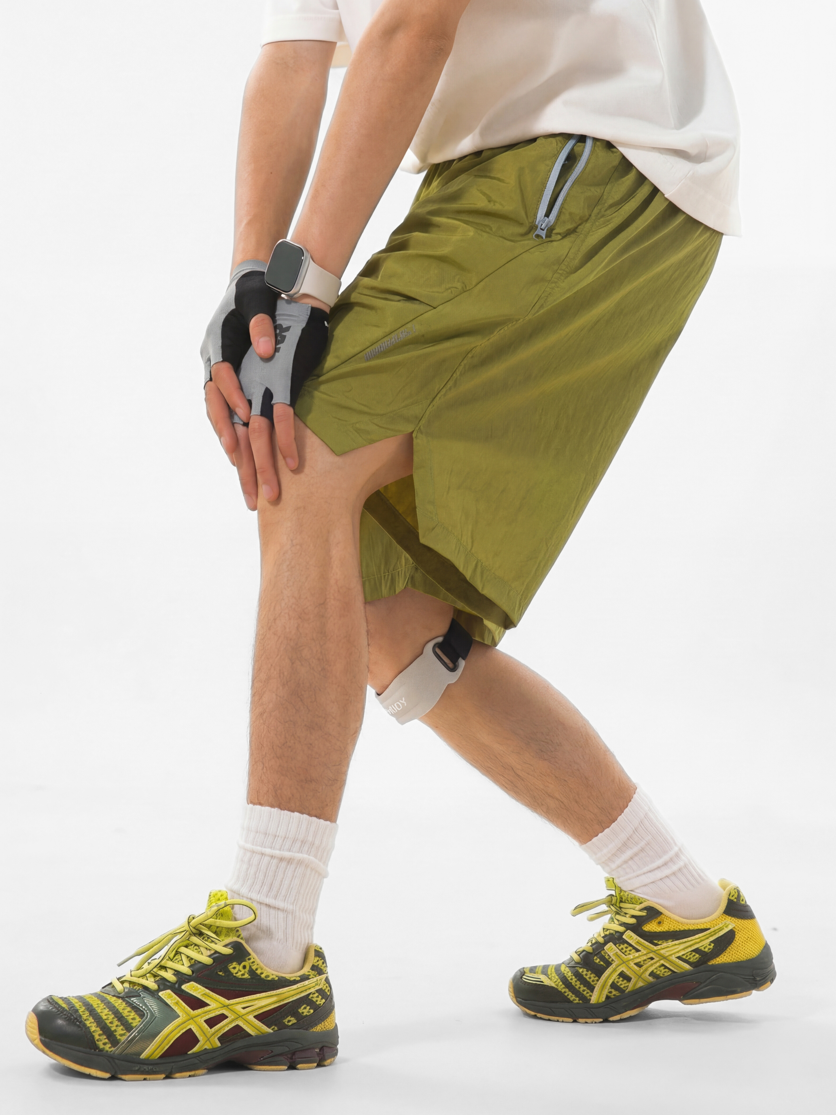 Grovefall - Men's Metallic Colorblock Water-Repellent Shorts