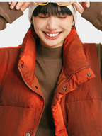 BluffTop - Unisex 90% White Duck Down Hand-Dyed Waterproof Down Vest