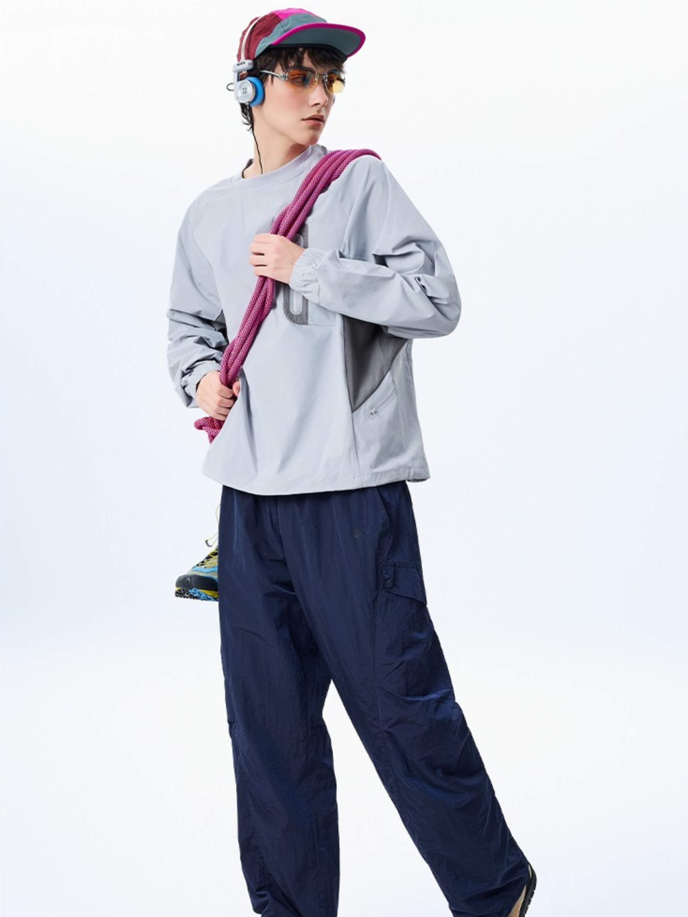 Mistral - Unisex Water-Repellent Reflective Zipper Long-Sleeve