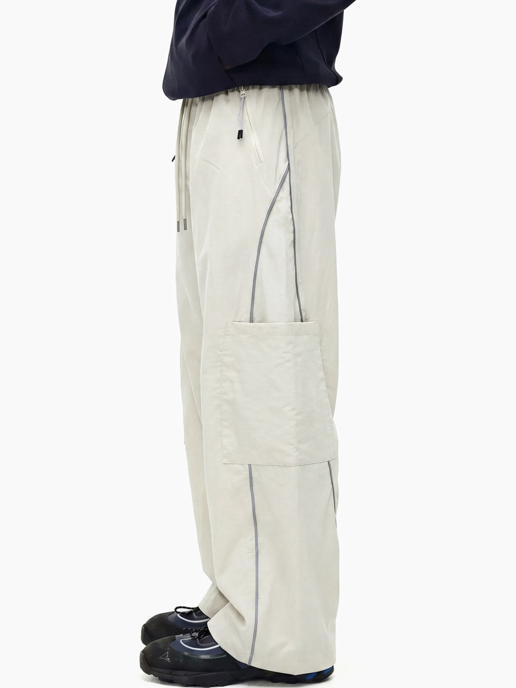 Resilio - Unisex Lightweight Straight-Leg Parachute Cargo Pants