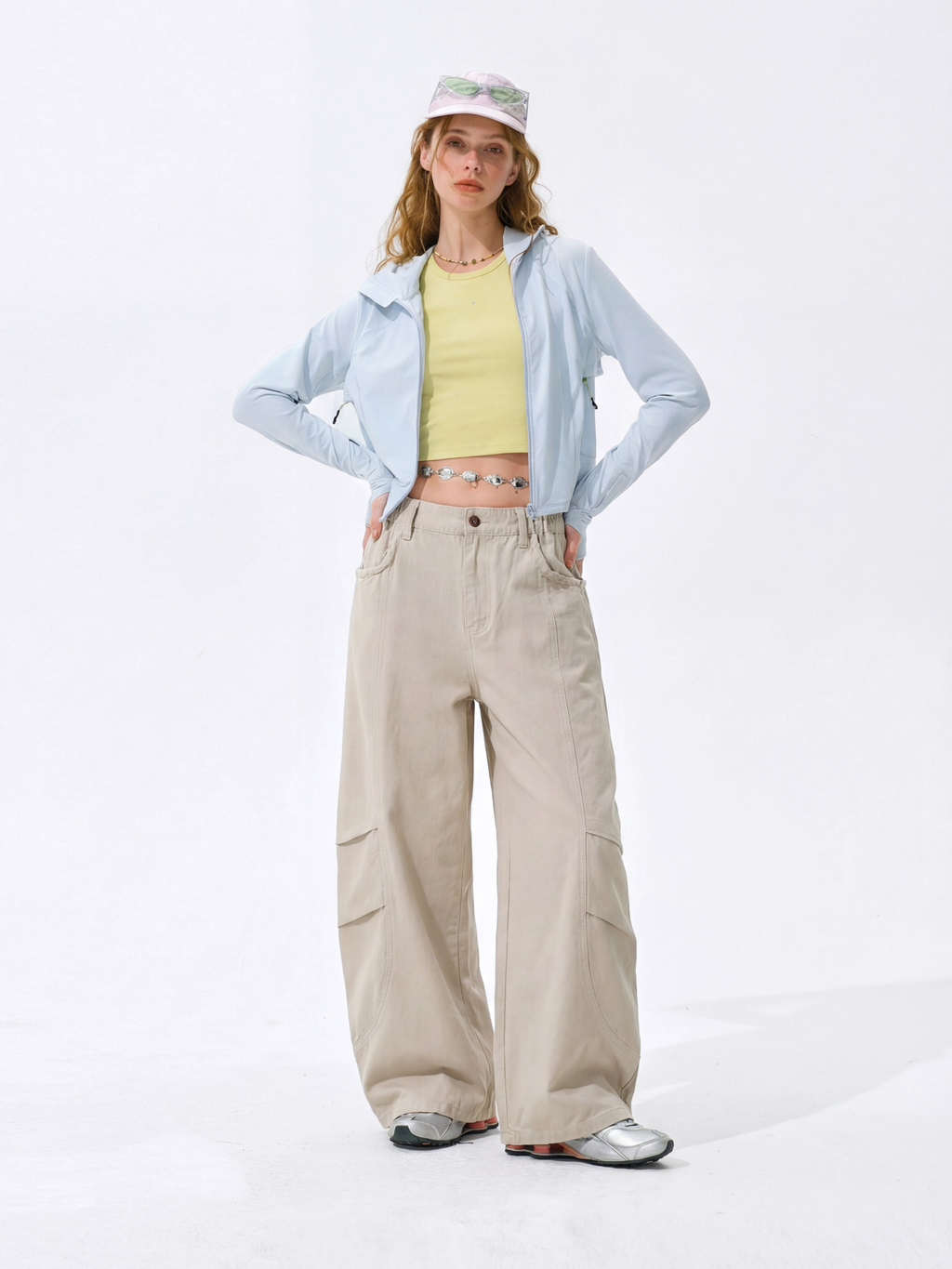 AlpineScope - Durable Cotton Curved Utility Cargo Pants