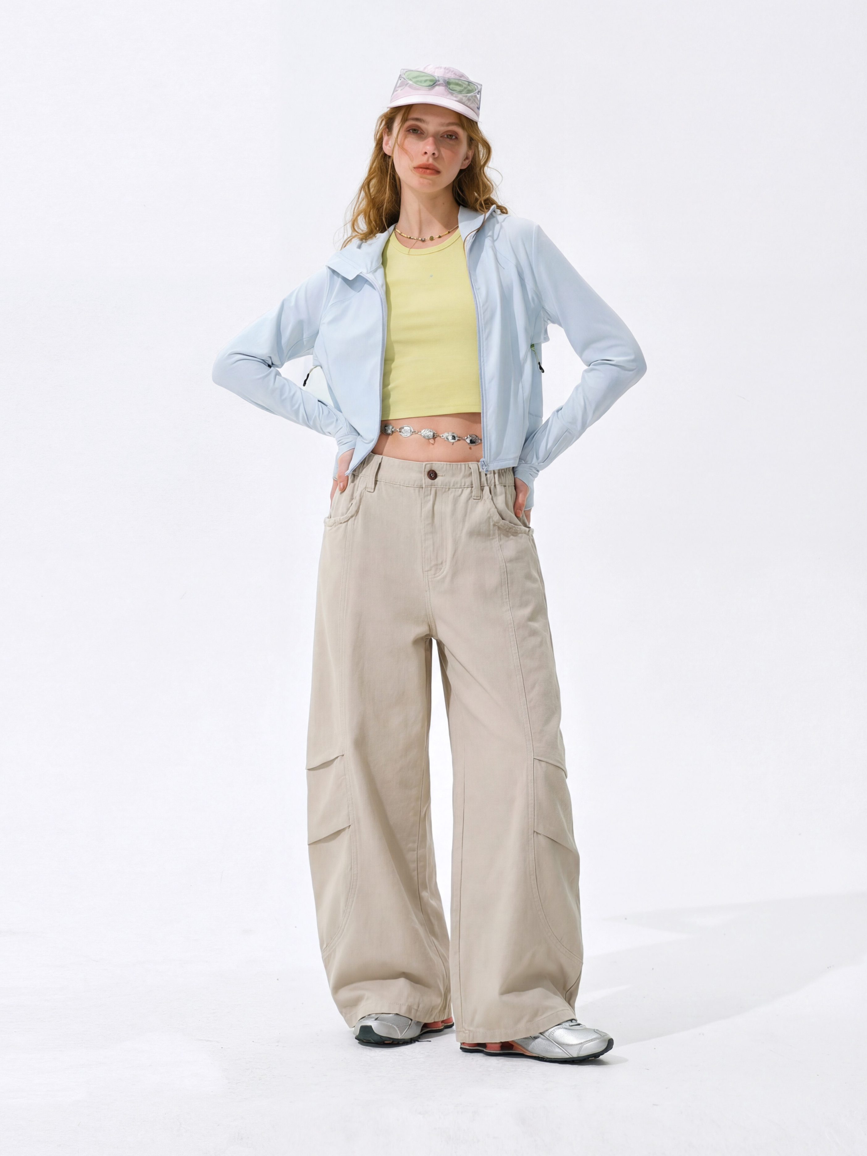 AlpineScope - Durable Cotton Curved Utility Cargo Pants
