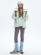 Emberpike - Color-Block Water-Repellent Adjustable Utility Jacket