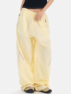 Oakfall - Water-Repellent Contrast Stitch Wide-Leg Pants