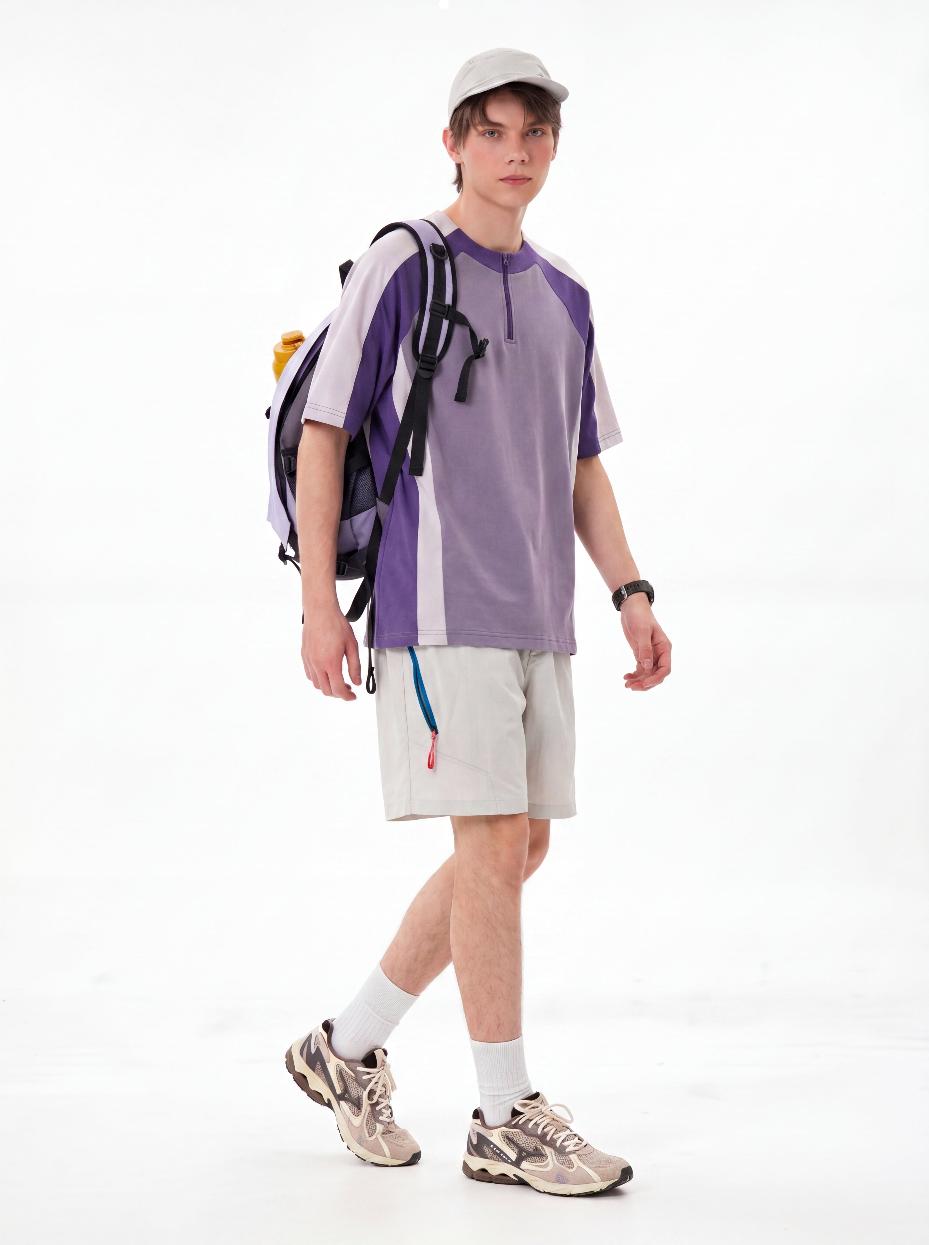 Rivulet - Men's Water-Repellent Mesh Panel Lightweight Shorts