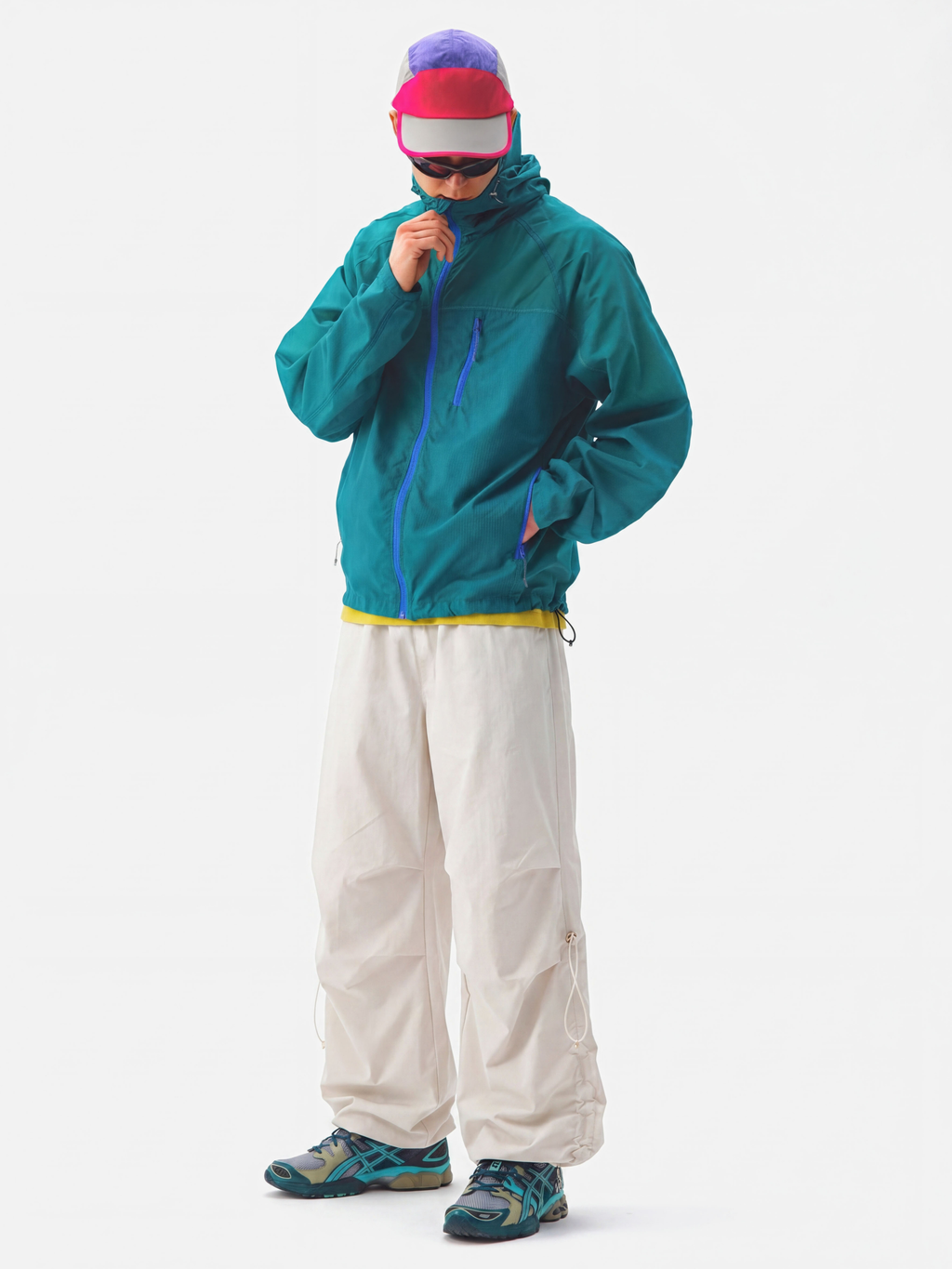 BaseGrill - Men's Quick-Dry Lightweight Parachute Pants