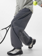 Frostspire - Contrast Cross-Line Adjustable Paratrooper Pants