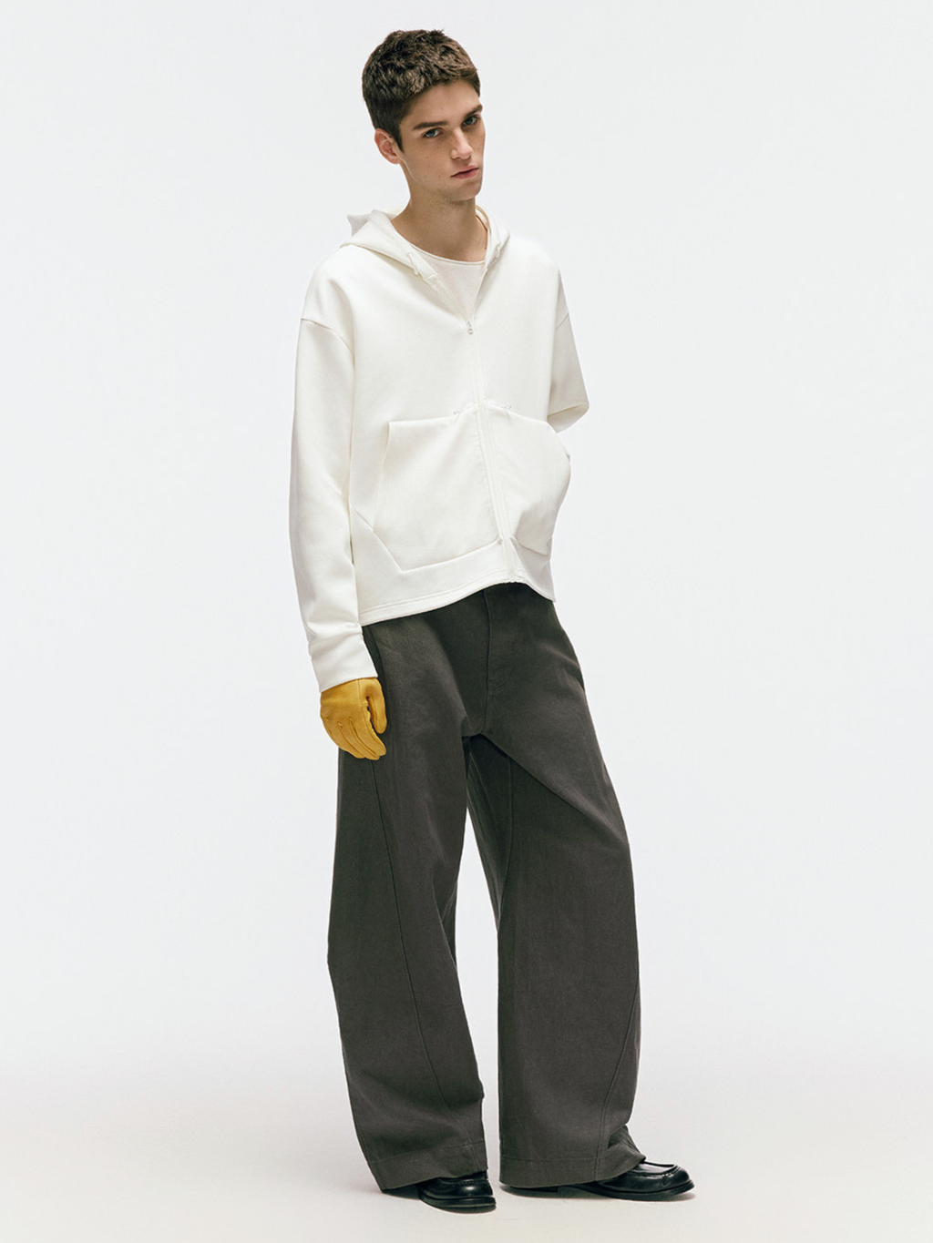 SandDune - Unisex Pleated Curved-Leg Utility Pants