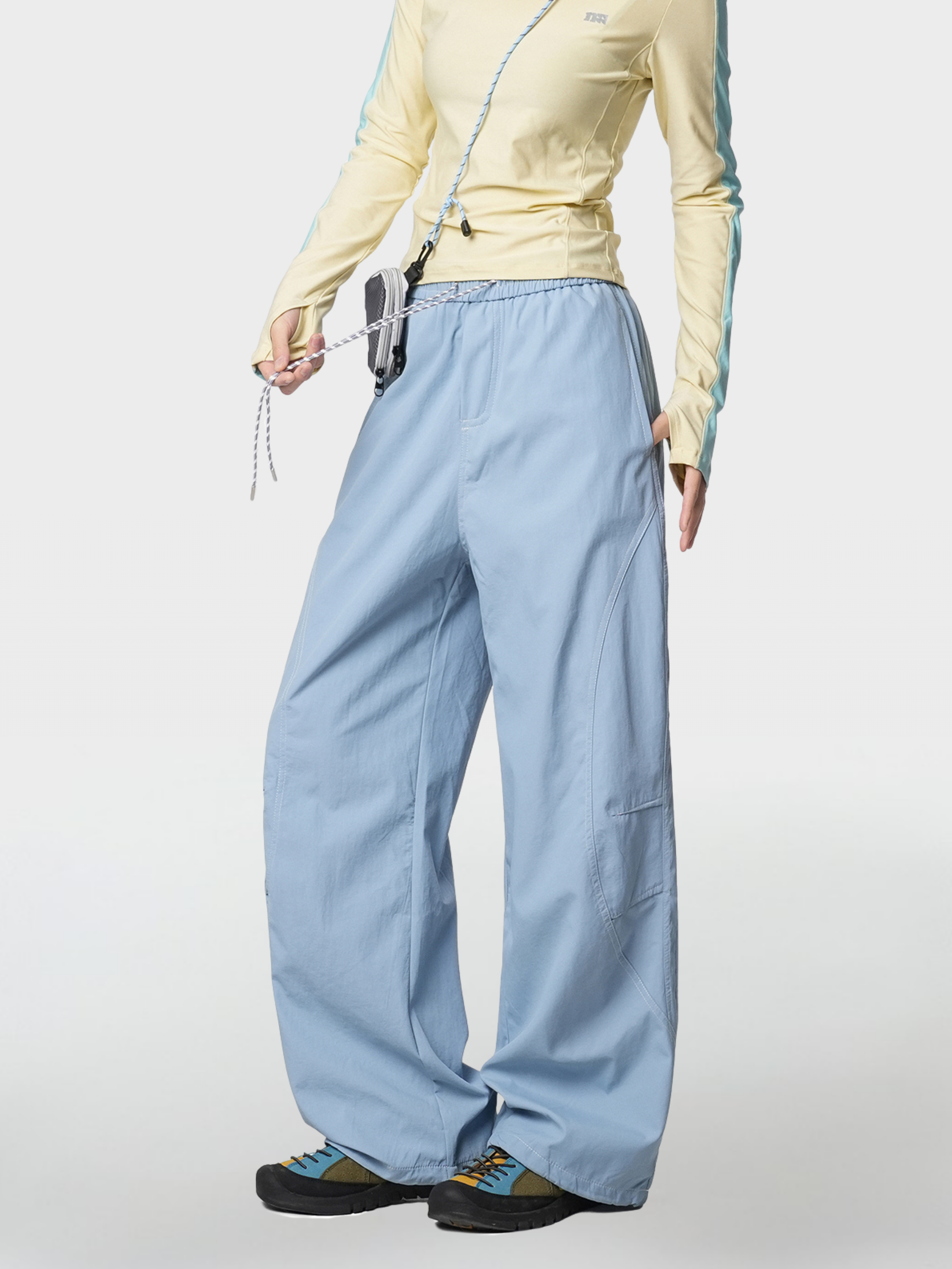 Stormpeak - Wide-Leg Casual Straight Pants