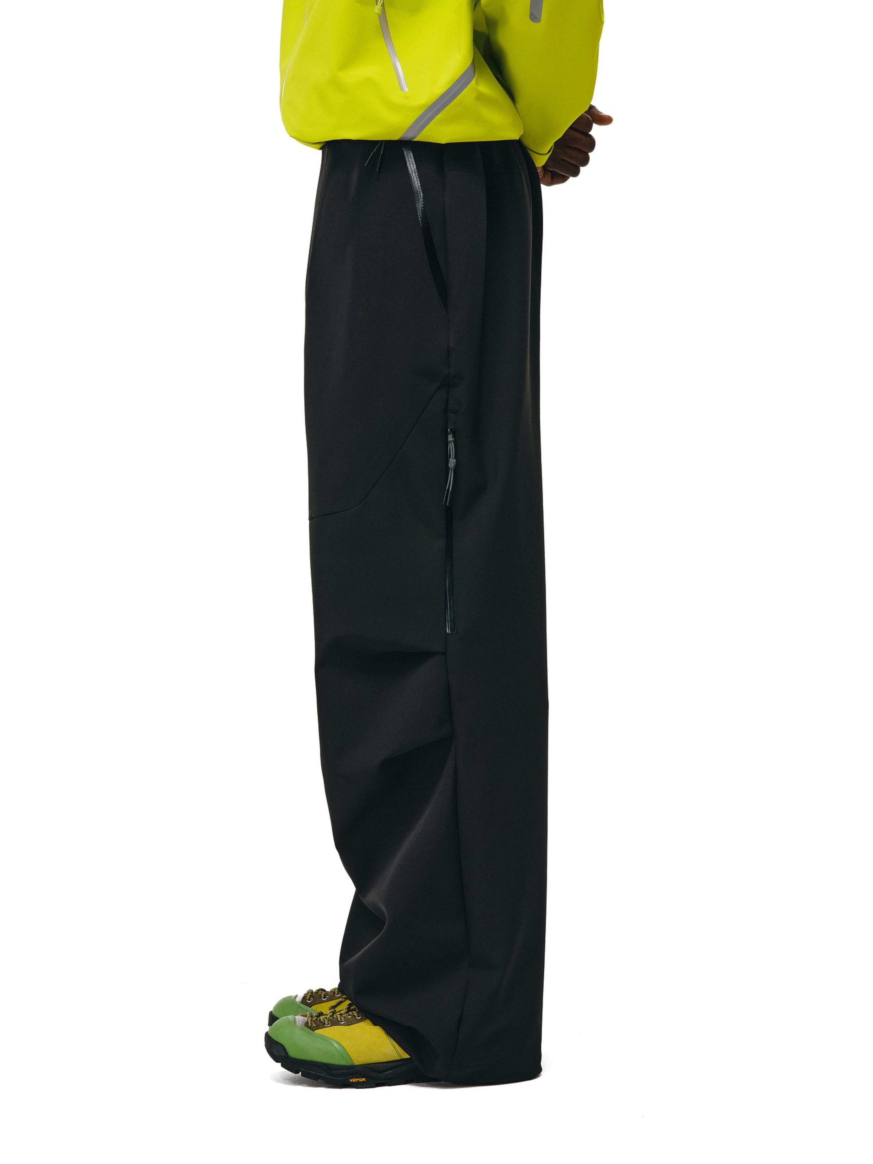 Stormlore - Men's Water-Repellent Draped Zip Straight-Leg Pants
