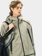 CougarBoard - Unisex Loose Fit Reflective Hooded Utility Jacket