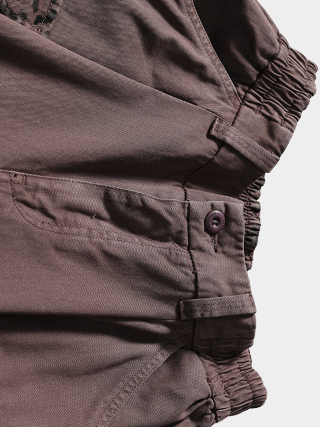 CampStick - Washed Solid Utility Cropped Pants
