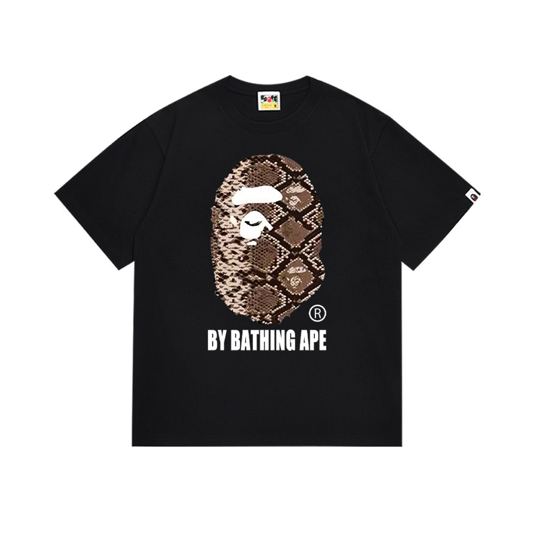 BAPE Snake Camo Ape Head T-Shirt
