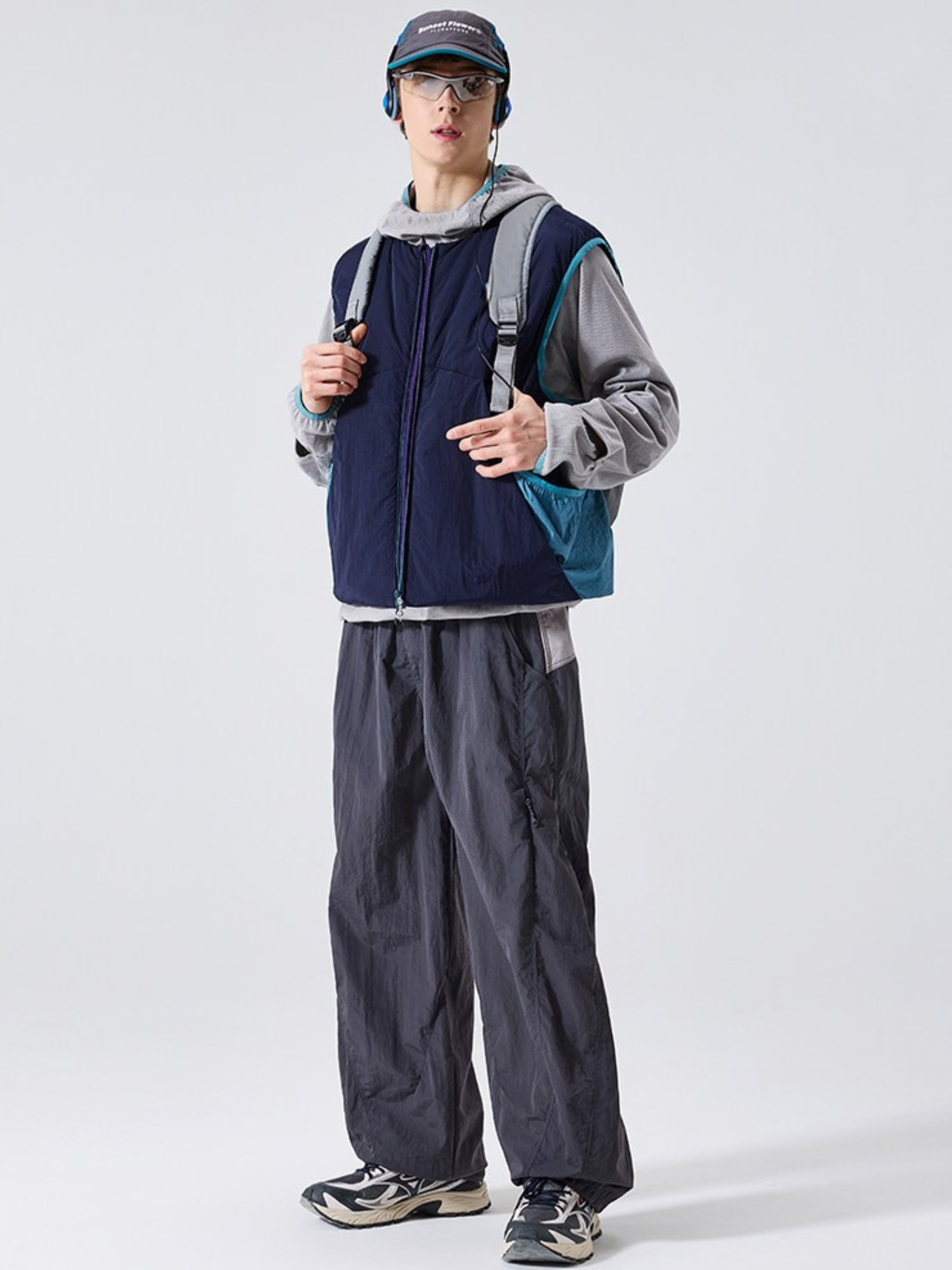 Moonblaze - Unisex Windproof Water-Repellent 90% White Duck Down Vest