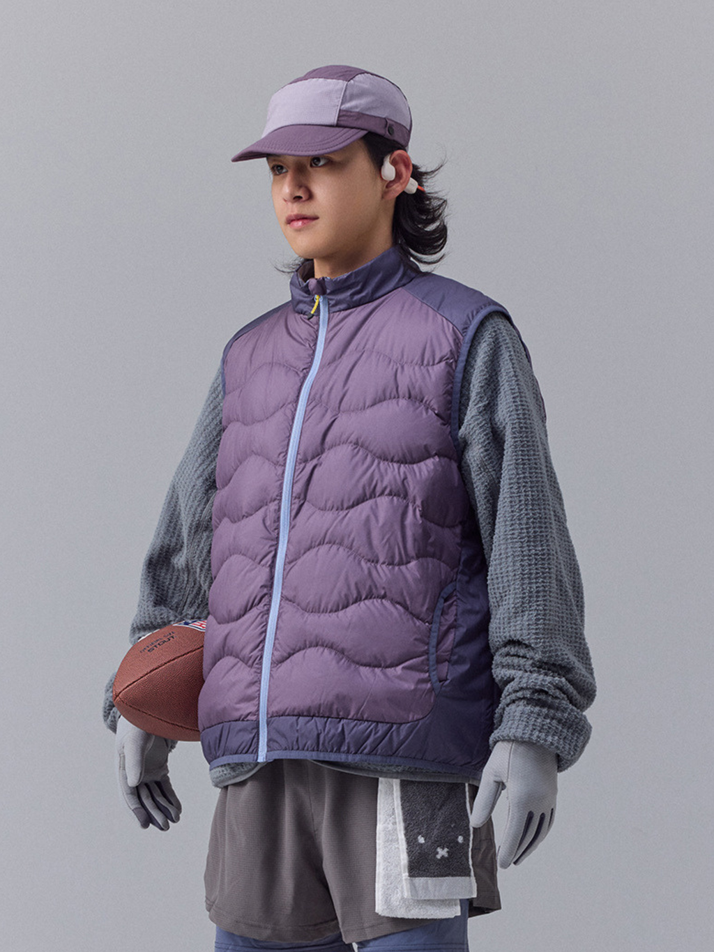Harbinger - Unisex Colorblock Lightweight Down Vest