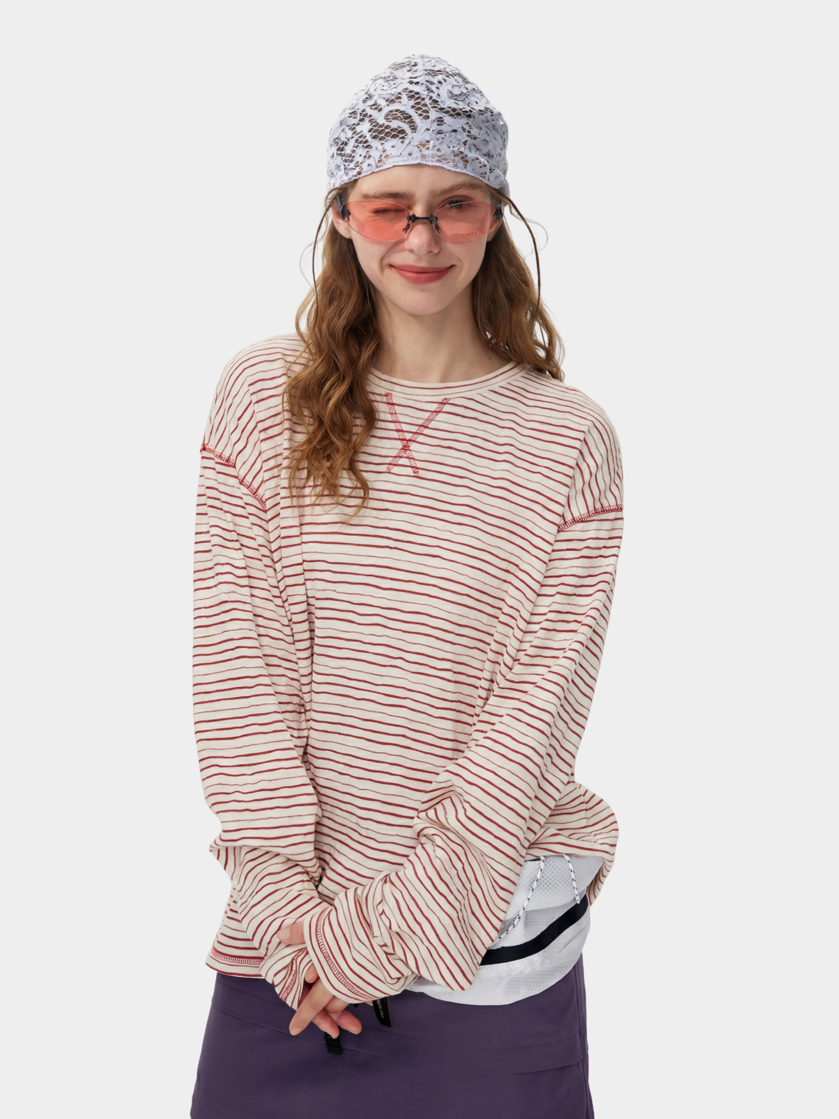 Cavescope - Unisex Relaxed Fit Crewneck Long-Sleeve