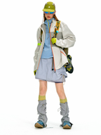 Driftcore - Unisex Teflon Water-Repellent Colorblock Stand Collar Jacket