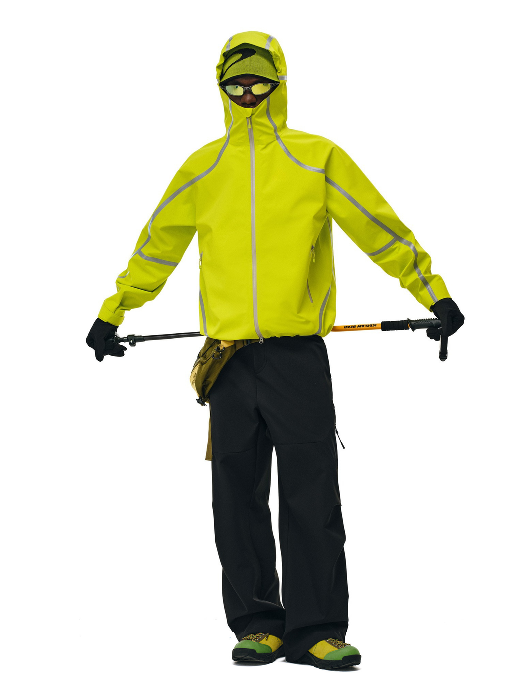 Stormlore - Men's Water-Repellent Draped Zip Straight-Leg Pants