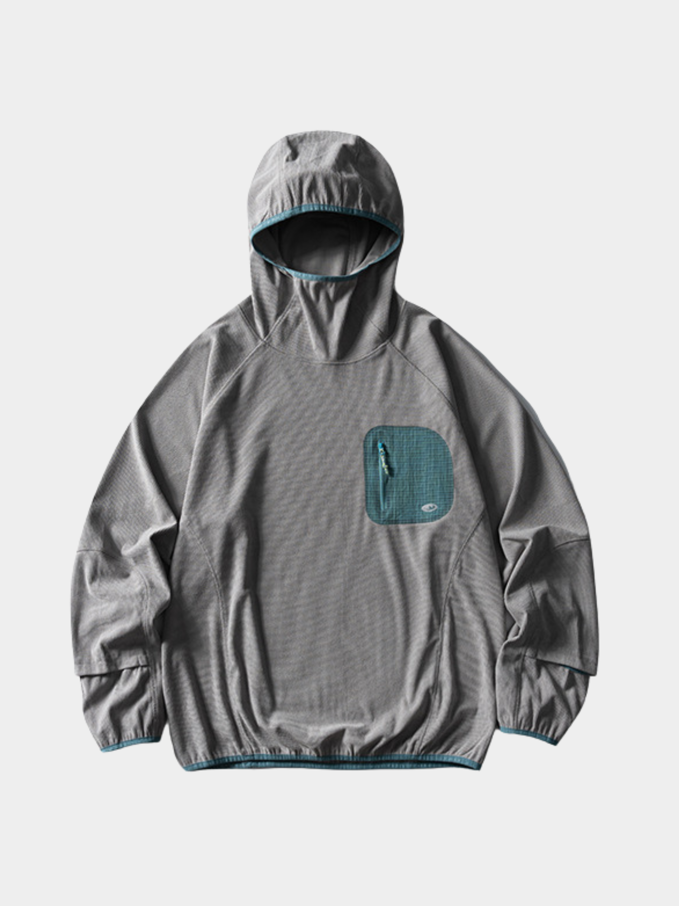 Crag - Moisture-Wicking High Neck Hoodie Base Layer