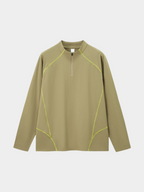 HeatCoat - Men's Windproof High-Neck Half-Zip Base Layer