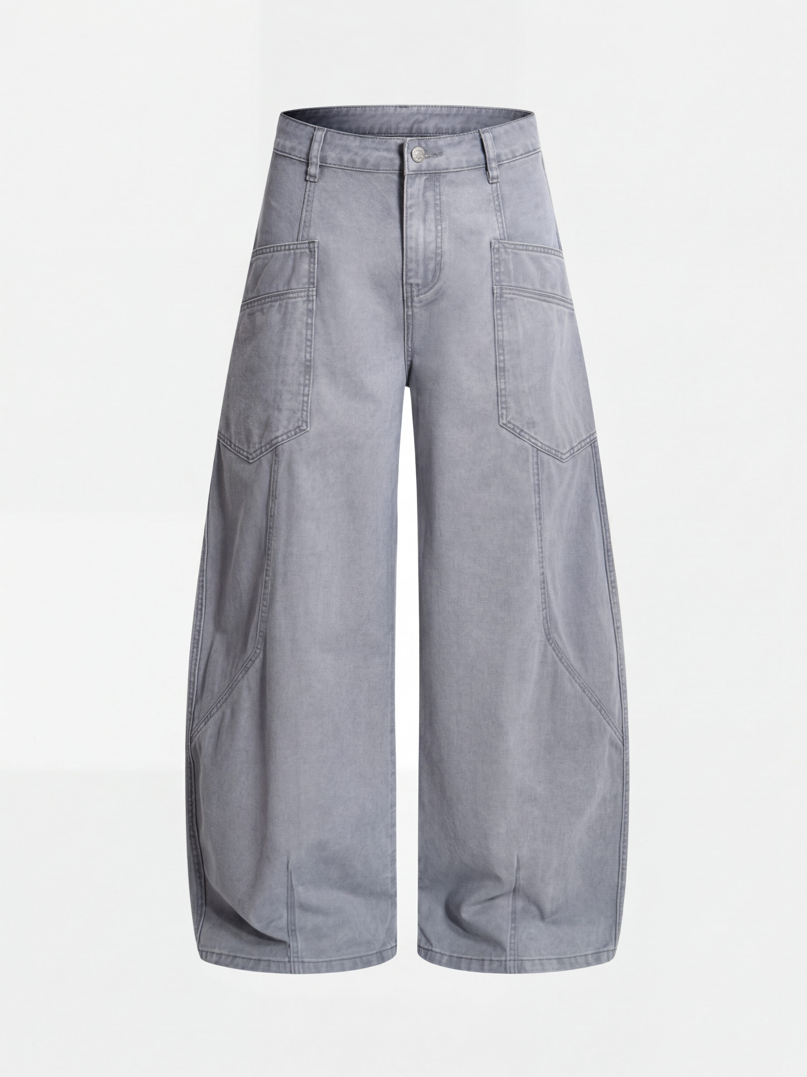 Ironcrest - Men's Washed Cotton Large Pockets Pants
