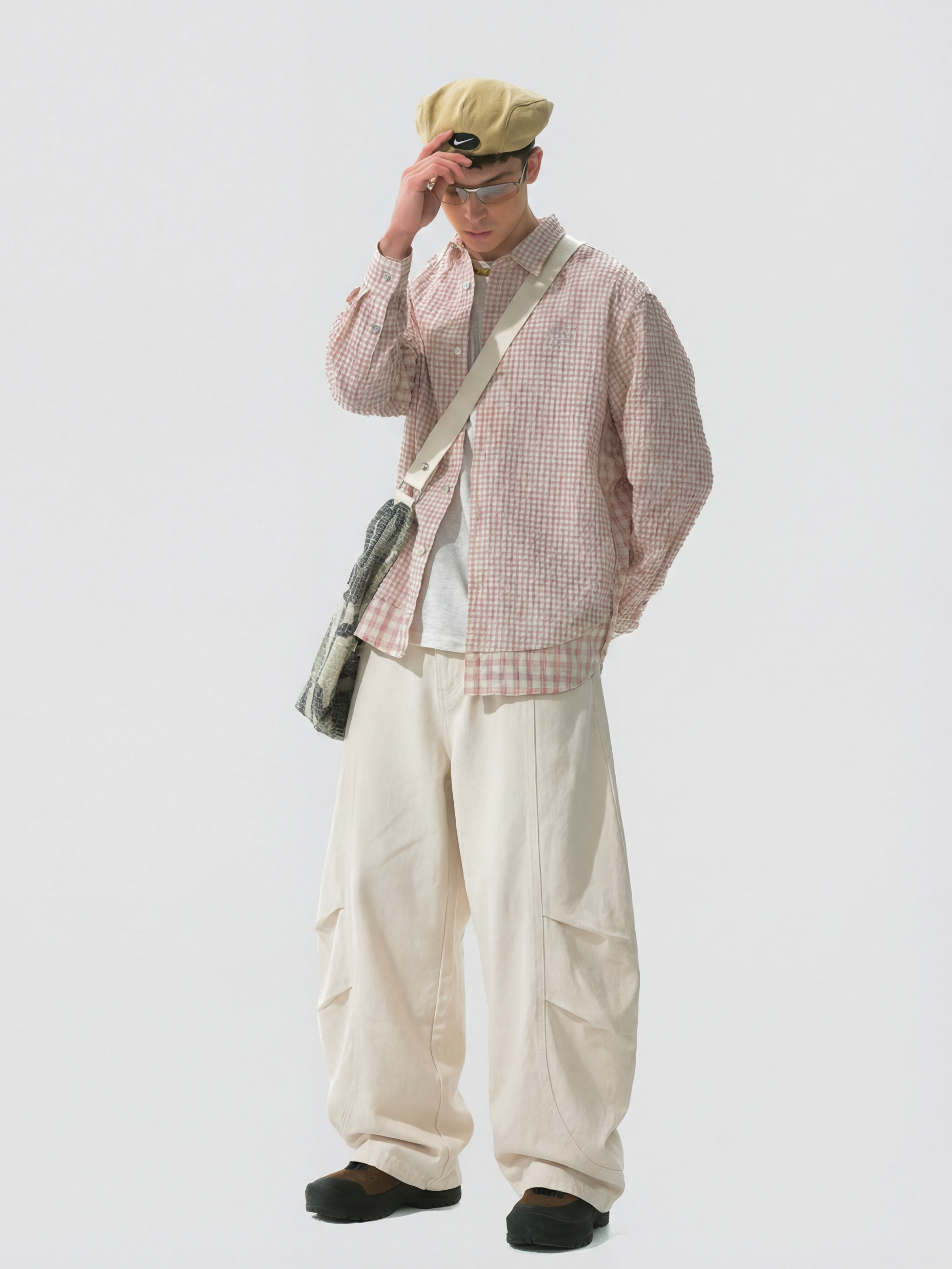 AlpineScope - Durable Cotton Curved Utility Cargo Pants