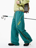 Firesurge - Unisex Contrast-Panel Water-Repellent Paratrooper Pants