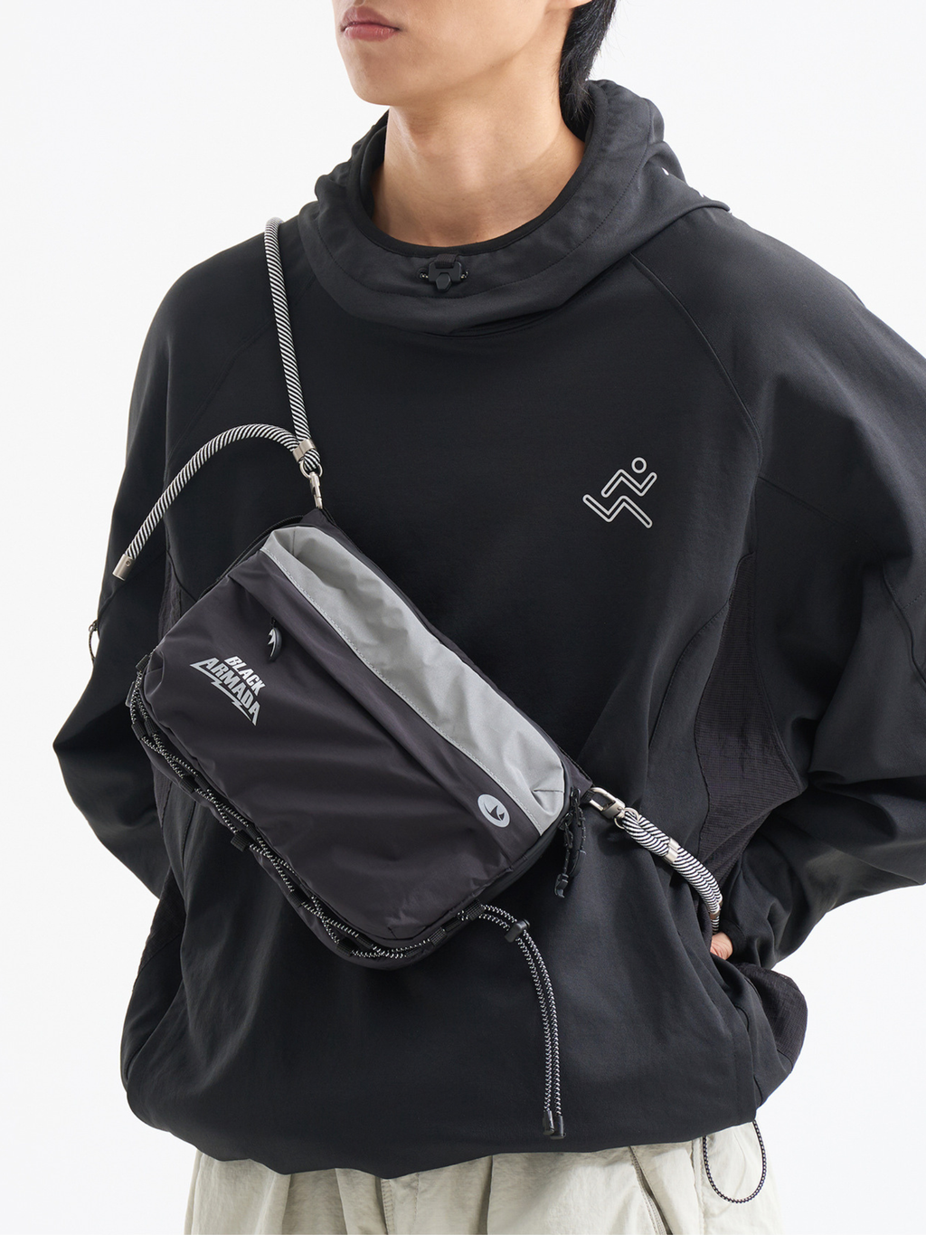 Massif - Water-Repellent Portable Crossbody Hiking Bag