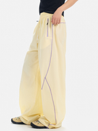Oakfall - Water-Repellent Contrast Stitch Wide-Leg Pants