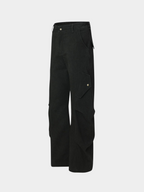 FoxDrop - Unisex Wide-Leg Paratrooper Pants