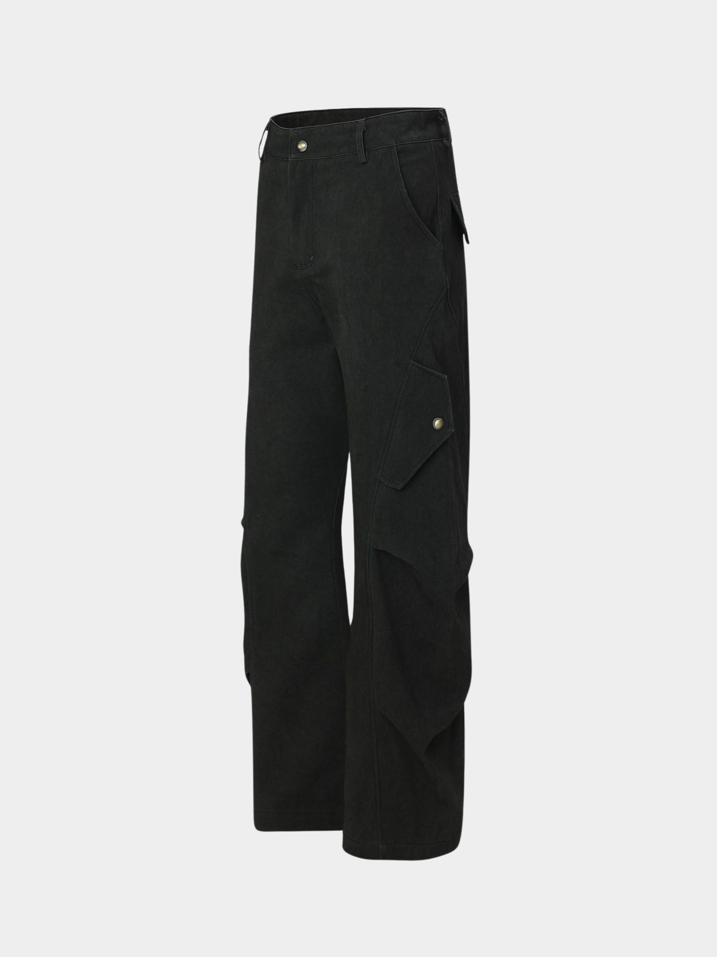 FoxDrop - Unisex Wide-Leg Paratrooper Pants