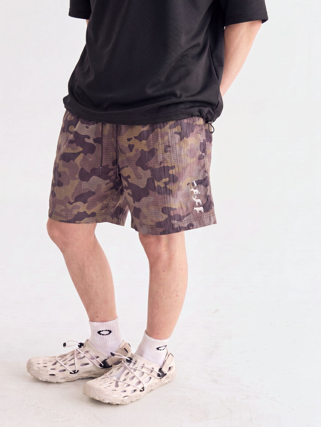BaseBox - Men's Waterproof Breathable Camouflage Shorts