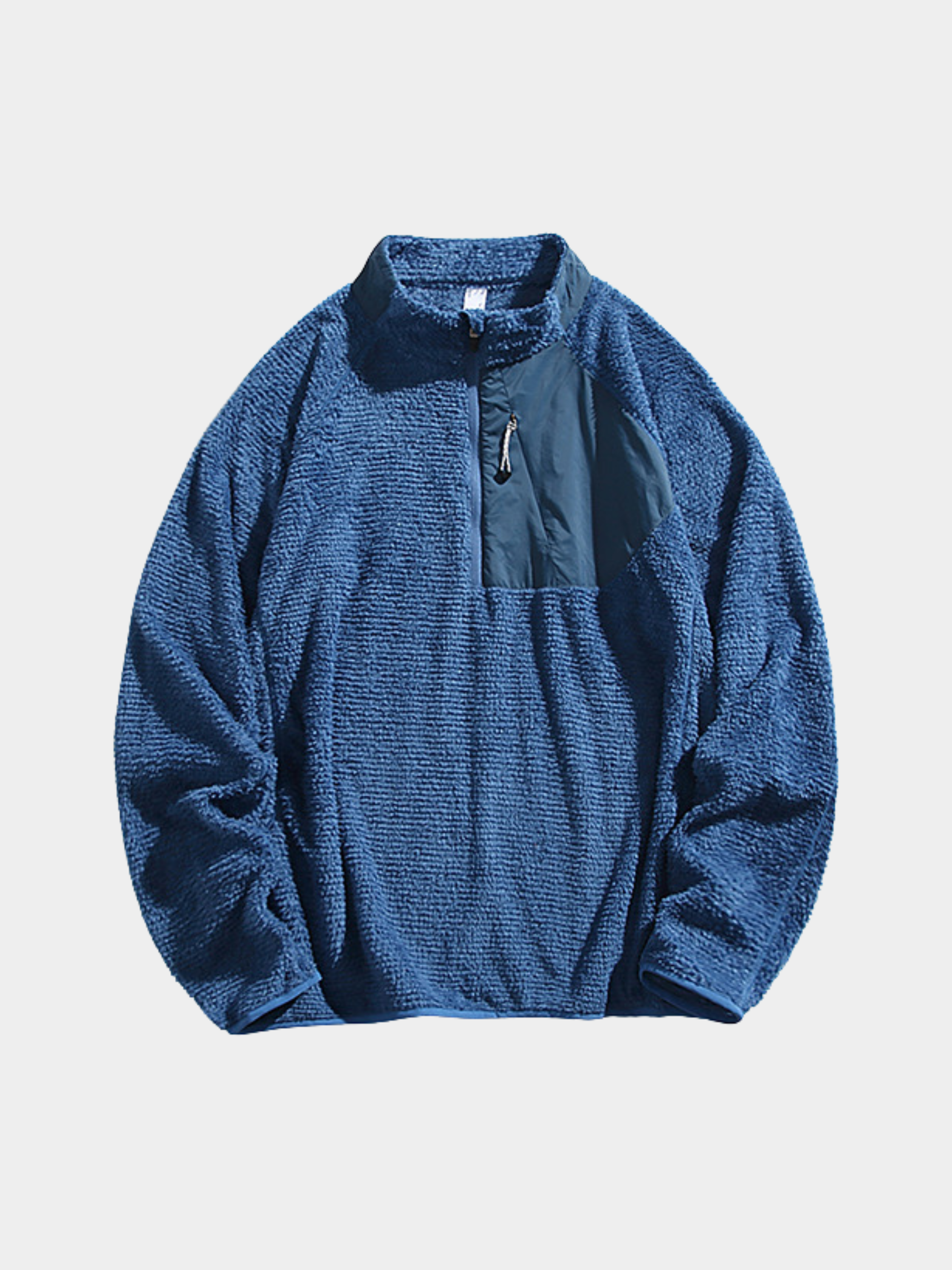 Arcadia - Unisex Half-Zip Fleece Liner Mock Neck Sweatshirt