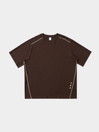WildDash - Unisex Lightweight & Moisture-Absorbing Contrast Stitch Cotton T-Shirt