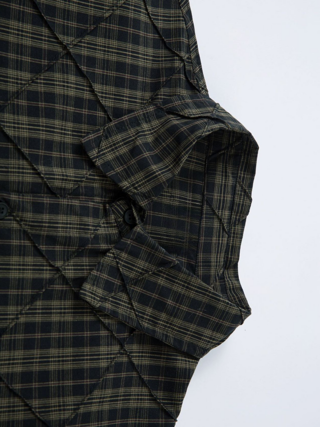 WaterPod - Men's Layered Plaid Relaxed Shirt