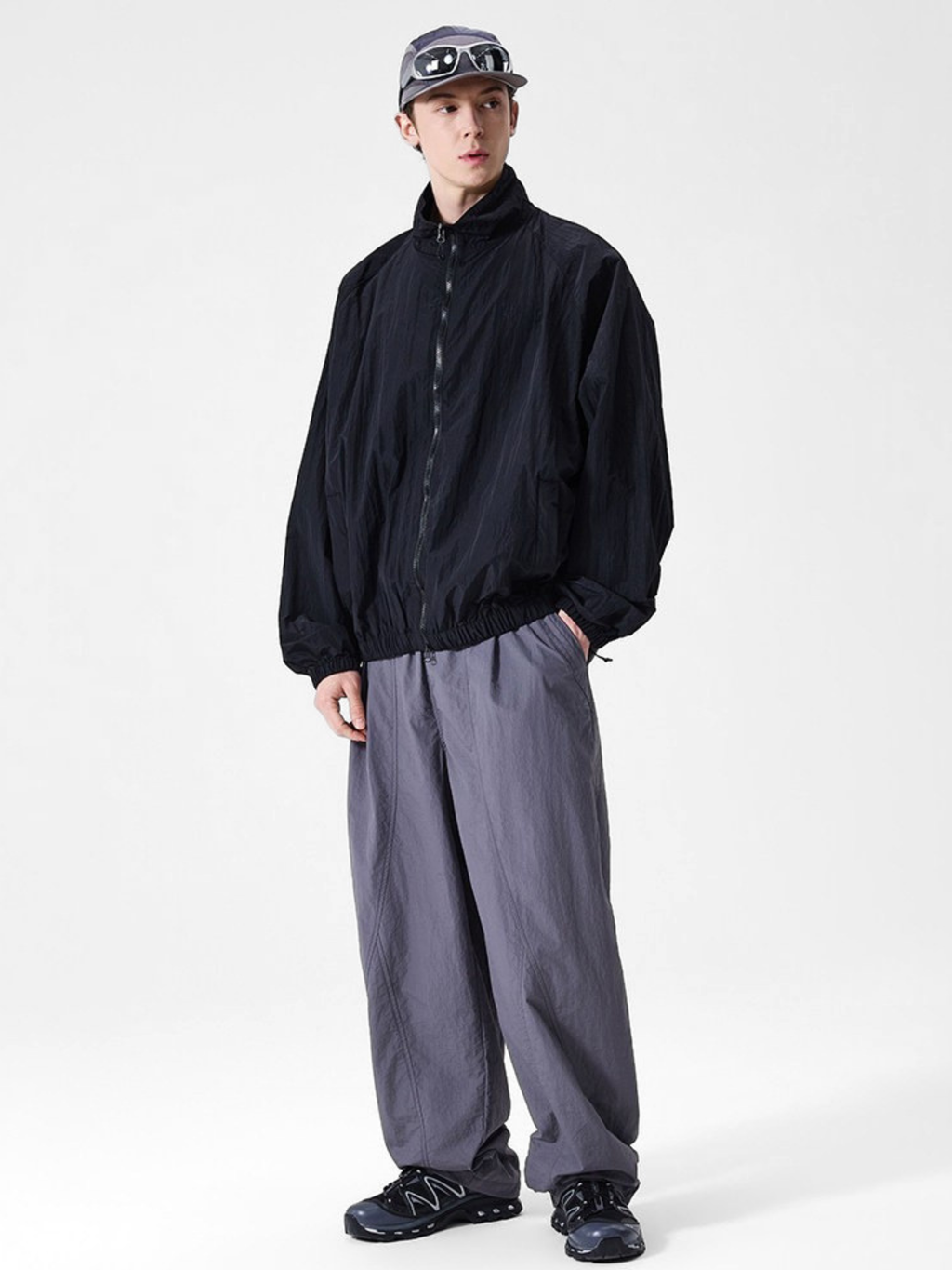 Earthline - Unisex UPF200+ Water-Repellent Breathable Stand Collar Jacket