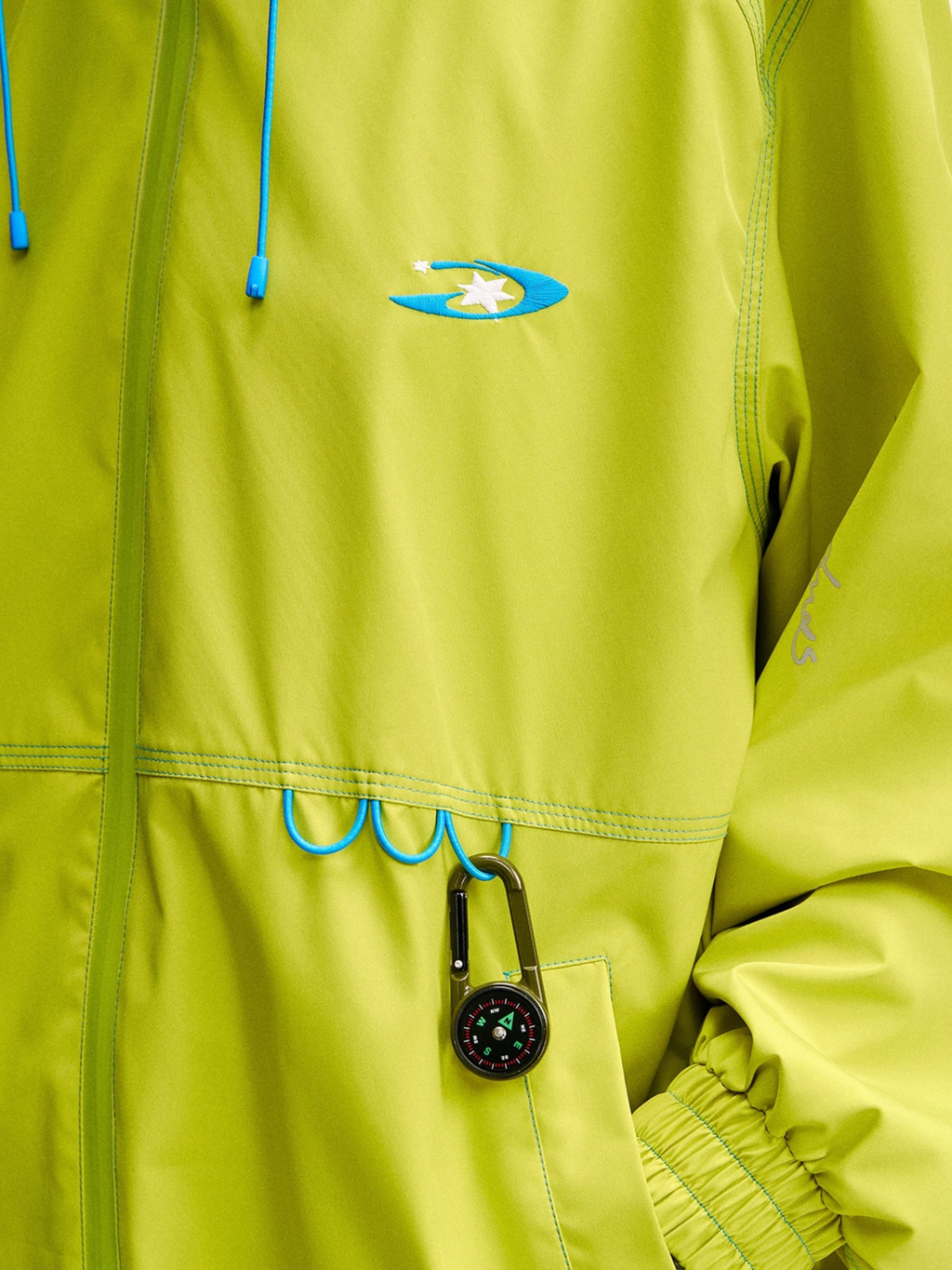 EchoDeck - Teflon® Triple-Defense Colorblock Drawstring Jacket