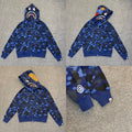 BAPE Shark Camo Full Zip Hoodie