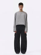 FoxDrop - Unisex Wide-Leg Paratrooper Pants