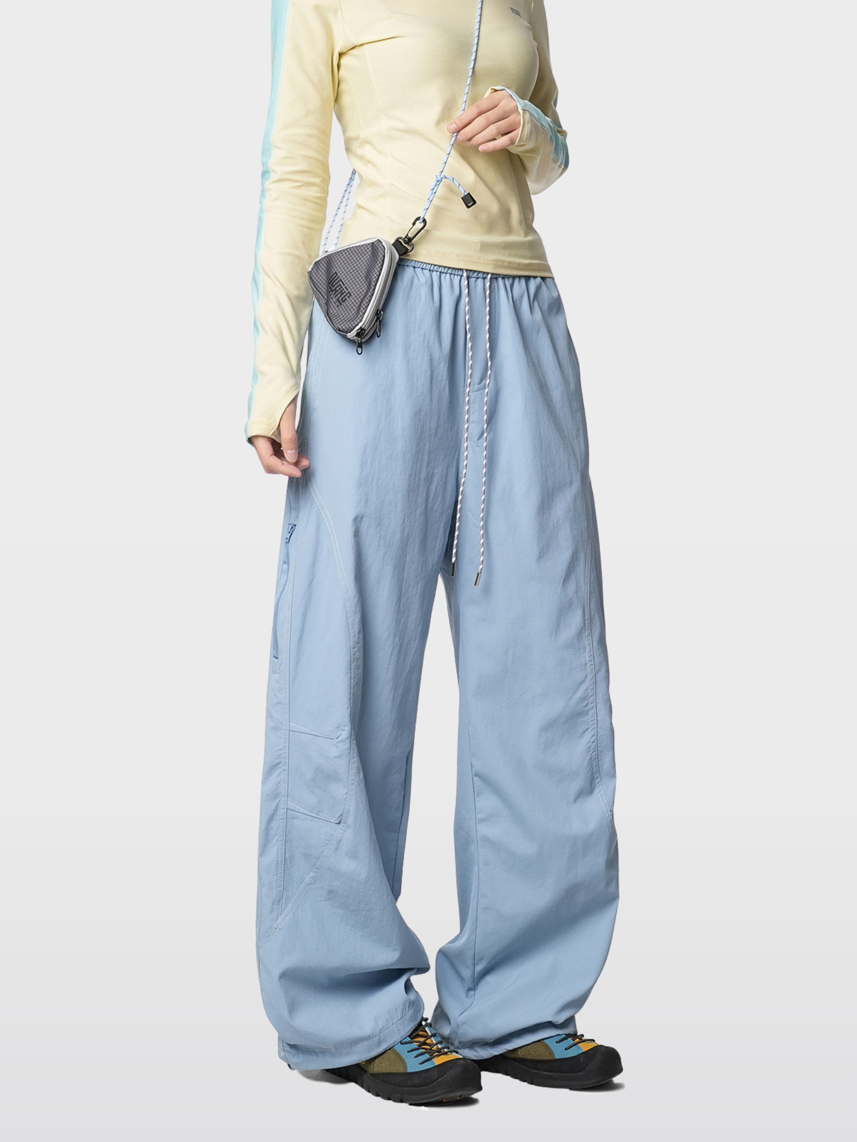 Stormpeak - Wide-Leg Casual Straight Pants