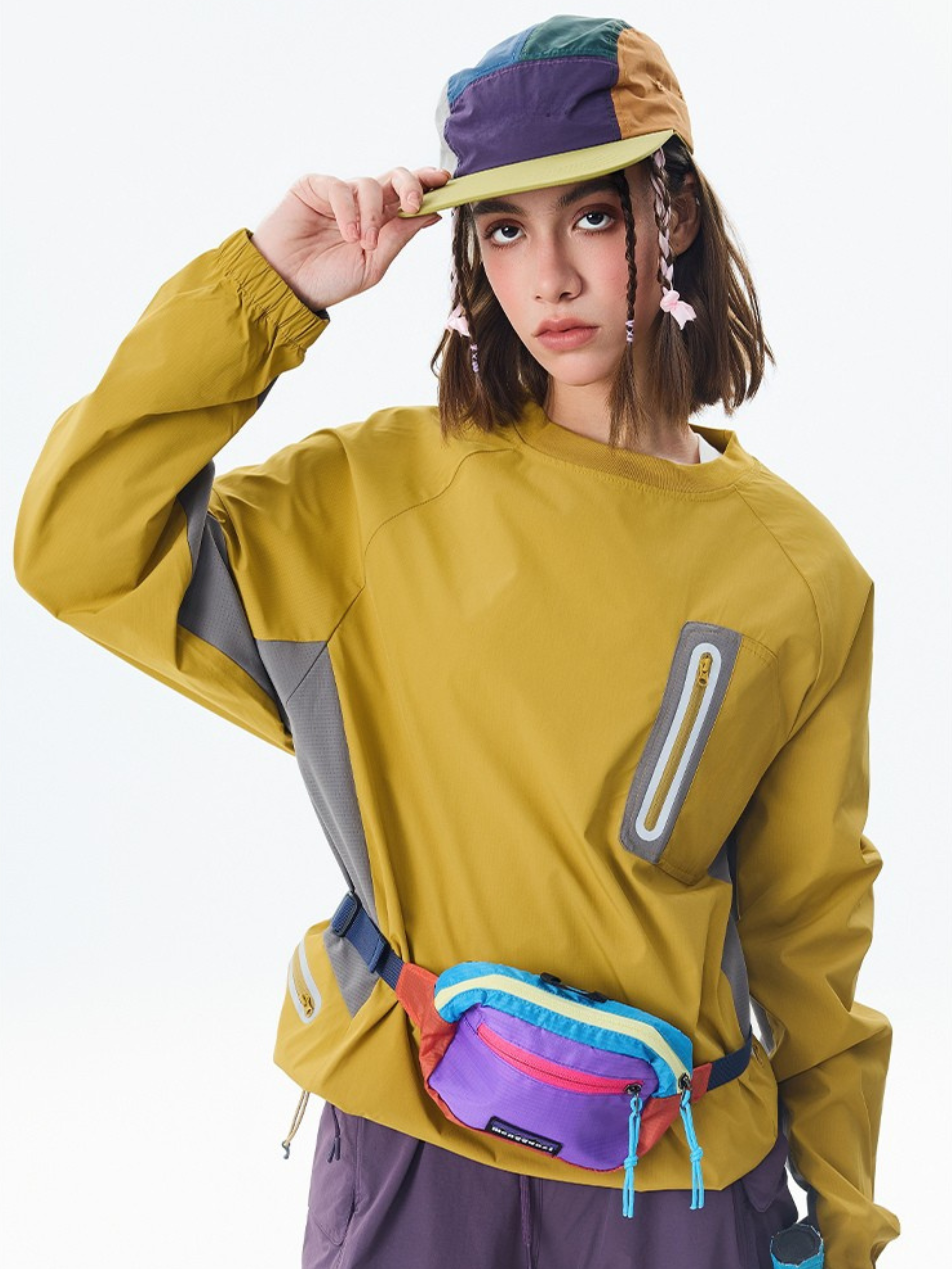 Mistral - Unisex Water-Repellent Reflective Zipper Long-Sleeve