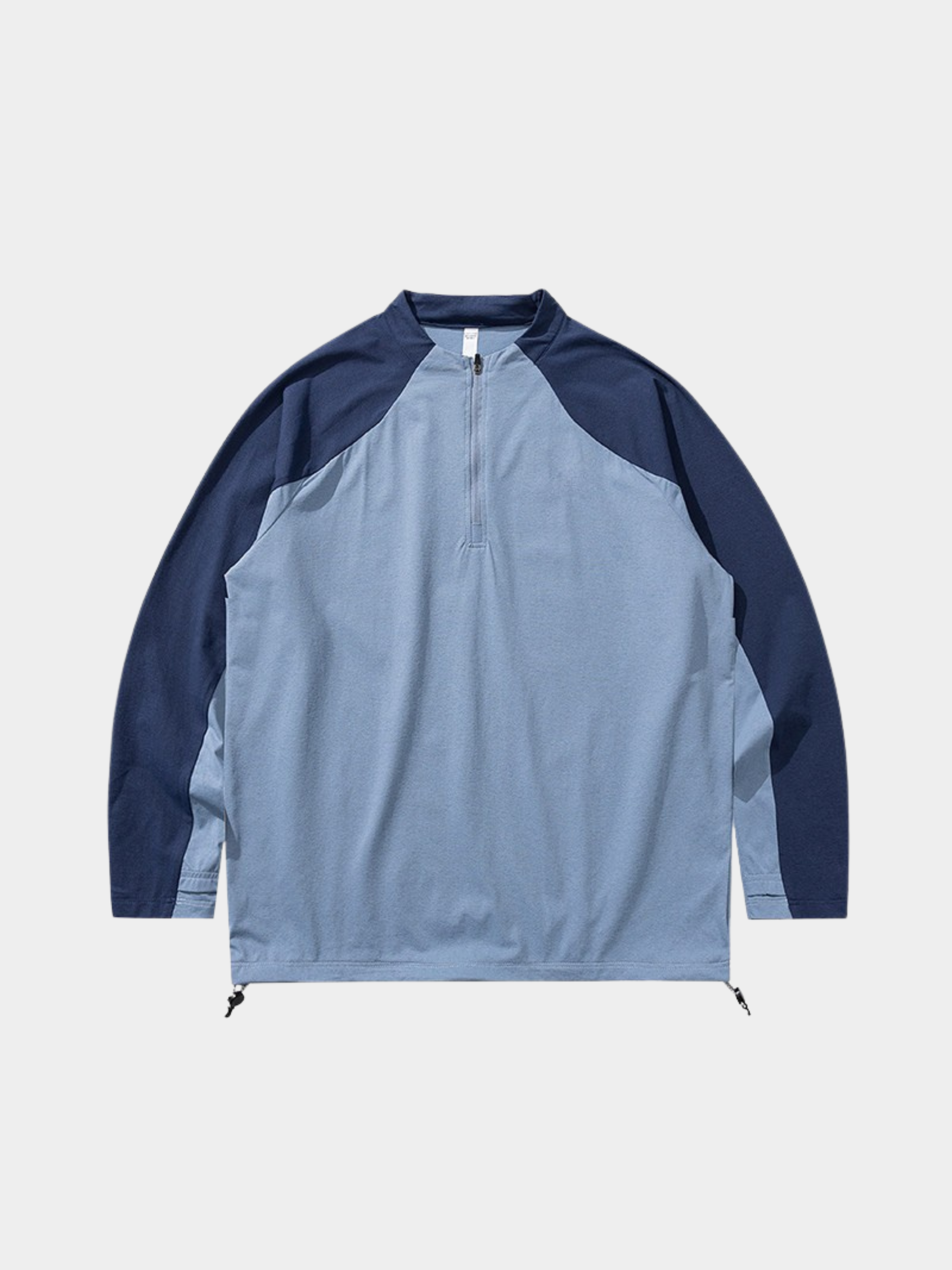 Caverise - Men's UPF50+ Half-Zip Quick-Dry Performance Long Sleeve